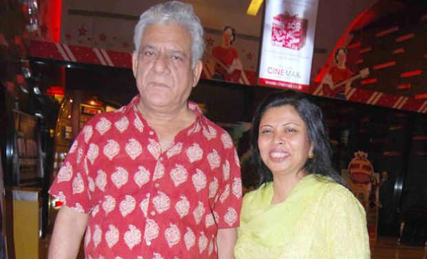 Om Puri booked for assaulting wife Nandita